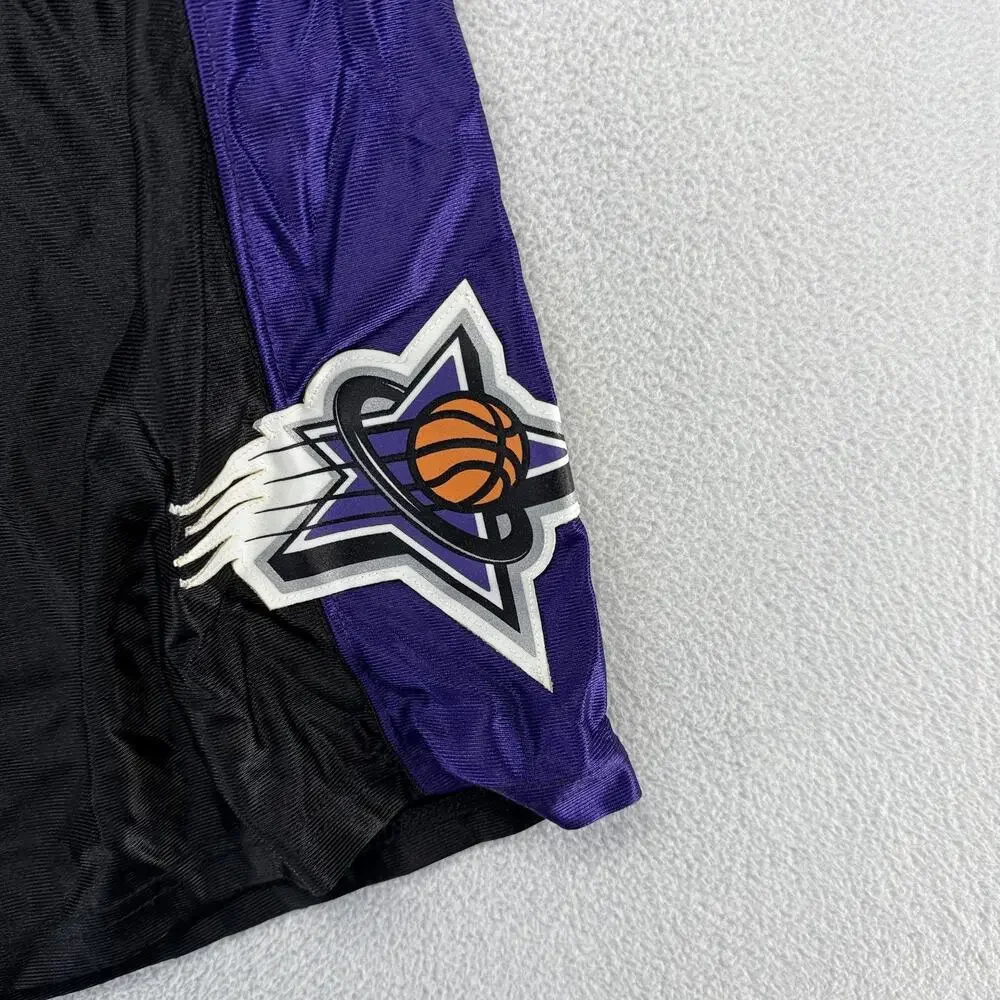Orlando Miracle Shorts Adult 46 Black Wilson Team Player Issued Patches WNBA 90s